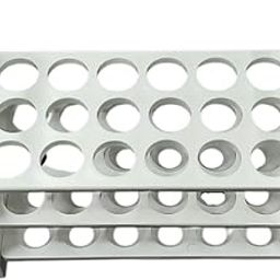 AANIJ® Polypropylene made plastic Test tube stand 3 TIER: 15mm × 18 Holes (Pack of 1)-30