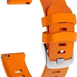 Zitel Bands Compatible with Garmin Forerunner 165/165 Music, 245/245 Music, 645/645 Music, 55/158, Vivoactive 6/5/3/3S, Venu Sq/Sq 2, Venu 2 Plus - 20mm Straps-30