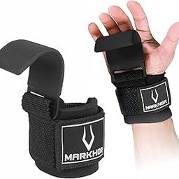 Weight Lifting Hooks, Lifting Hooks for Men/Women, Weightlifting Hooks for Gym, Pull up, Deadlifting, Padded Lifting Wrist Straps-image-60