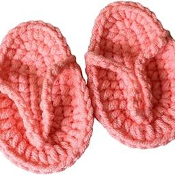 Infant Slippers Newborn Props for Baby Birthday Party Shoes Decor Mini 1Pair Pink-image-65