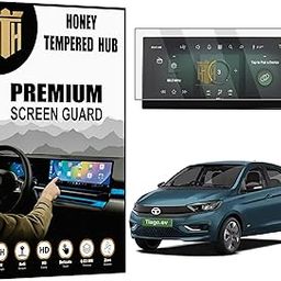 HONEY TEMPERED HUB Screen Guard For (TATA TIAGO EV 2025) 10.25 Inch Infotainment (Thin Bezels) Anti Scratch/TataTiago Car Digital Display Accessories [Not Tempered Glass]-16