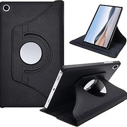 CEDO Lenovo Tab M10 FHD+ Plus 3rd Gen (10.6 inch) Flip Cover | Leather Finish | 360 Degree Rotate Back Cover Case for Lenovo Tab M10 FHD+ Plus 3rd Gen (10.6 inch) (Black)-image-96