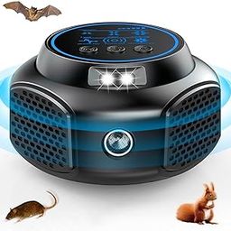HASTHIP® Ultrasonic Mouse Repellent - Plug In Ultrasonic Rodent Repeller - Indoor LCD Display Ultrasonic Pest Repeller with 4 Working Modes - Automatic Smart Rat Repellent for House, Garage, Basement-7