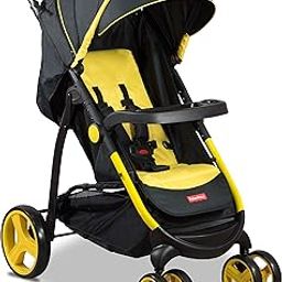 Fisher-Price Explorer Stroller Cum Pram (Yellow)-11