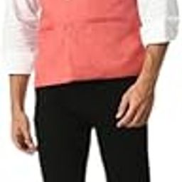 Men Solid Cotton Blended Nehru Jacket/Modi Waistcoat (Carrot,Single)-image-54