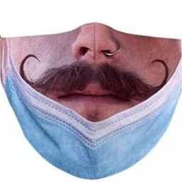 ™ 2xPrank Face Mask Reusable Adjustable Prank Bandanas Fashion Scarf for Adult F | Other Clothing Shoes & Accessories-32