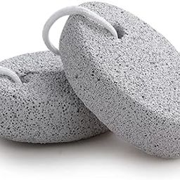 APOEM Natural Pumice Stone for Feet, Borogo 2-Pack Lava Pedicure Tools Hard Skin Callus Remover for Feet and Hands - Natural Foot File Exfoliation to Remove Dead Skin, Heels, Elbows, Hands-14