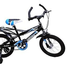 SPEEDBIRD K30 Unisex Kids Bike , 16 Inches Wheel , Steel Frame , Single Speed Cycle -(Blue Black)-image-23