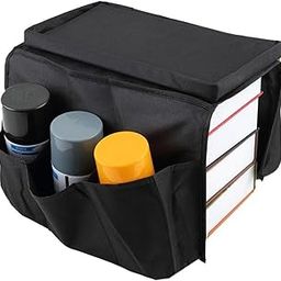 Elyntris Sofa Arm Rest Hanging Storage Bag – Convenient Storage Solution for Magazines, iPads, Books, and More, Ideal for Sofa Organization-image-32