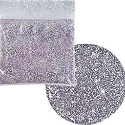 INDIKONB Sparkle Fine Glitter Dust Powder for Art & Craft | Multicolor Chamki Glitters for Resin Art, Nail Art, Scrapbooking, Candle Making (Rose Silver)-image-31
