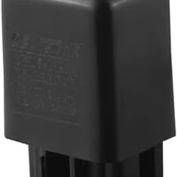 DEUTSCHE STARTER RELAY compatible for Yamaha FZ (12V-20 Amp.) | OEM performance | Compact size | Improve combustion efficiency | Reduce voltage drop | Handle high Amperage circuit Pack of 2-picture-1