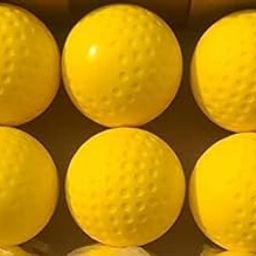 Dimple Cricket Bowling Machines Ball, Full Bounce | 110-115gm | Cricket Training Ball (6)-image-47