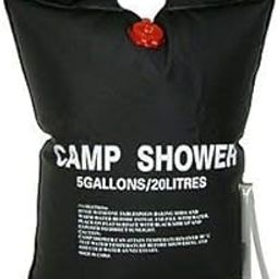 FEELING MALL 20Lt / 5Gallon Solar Shower Bag Outdoor Camping Hiking Camp Shower Portable Light Weight, Black-image-34