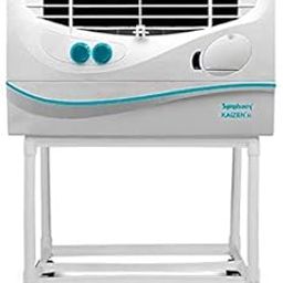 Symphony Kaizen 151 DB Personal Air Cooler with Trolley, High Performance Jet Blower - 51L, White-image-13
