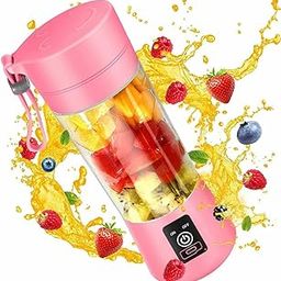 Wizme Portable Bottle Juice Mixer/Mini Mixer Juicer/Usb Rechargeable Electric Fruit Mixer Grinder For Smoothie Milk Shakes, Crushing Ice And Juice Home And Travel Use-19
