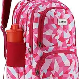 Backpack for Women & Girls - 3 compartments, School Bags for Girls, Stylish and Trendy College Backpacks, 30 L Water Resistant and Lightweight Bags for School-picture-8