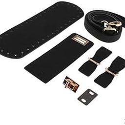 CLUB BOLLYWOOD LICHTS®2 Set DIY PU Leather Crochet Bag Bottom Pad Twist Lock for Bag Making Black|Clothing, Shoes & Accessories | Womens Handbags & Bags | Handbag Accessories|2 Set-picture-13