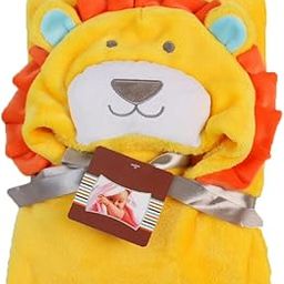 First Kick Fleece New Born Baby Blanket Pack of Super Soft Bathrobe Baby Wrapper Cum Baby Bath Towel For Baby Boys, Baby Girls, Babies (80Cm X 80Cm, 0-6 Months) Lightweight, Yellow-30