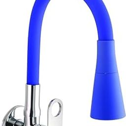 10X Brass Sink Tap NT-8110 Wall Mount (red)-image-41