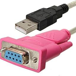 USB 2.0 to 9-Pin Serial RS-232 Female DB-9 Cable Converter Adaptor with Ftdi Chipset, 3.3Ft USB 2.0 Male to Rs232 Female Db9 Serial Converter Cable for Personal Computer, Laptop, (Pink)-image-75