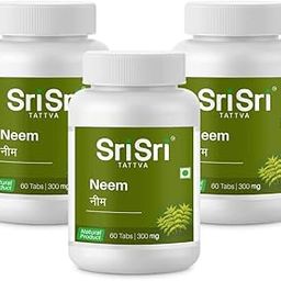 Sri Sri TATTVA shuddhta ka naam Neem Tablet, 300Mg (Pack Of 3)-23