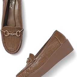 Women Comfortable Embellished Loafer Shoes-image-71