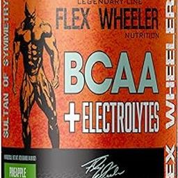 Flex Wheeler Nutrition BCAA + Electrolytes - 30 Servings | Advanced Muscle Recovery and Hydration Formula | Pineapple Flavor-7