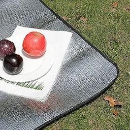 MERISHOPP Outdoor Camping Mat Waterproof Fashion Picnic Blanket for Park Spring Summer 100cmx200cm-image-64