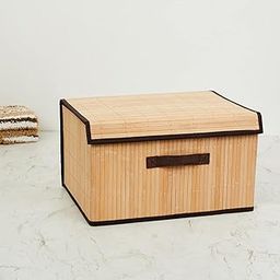 Home Centre Wilton Macy Bamboo Laundry Storage Basket-image-24