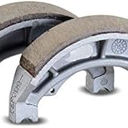 AUTOVEA Front Brake Shoe/Pad/Drum (Set of 2) Compatible with Hero Passion Plus-30