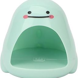 Mini Dinosaur Design UV LED Lamp USB Plug-in Single Finger Fast Curing Portable Nail Dryer DIY Art Tool With 2 Timing Settings for Gel Polishes, Home & Salon Manicure, Green-image-61