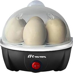 Smart Instant Egg Boiler Machine 350 Watts | Boil upto 7 Eggs (Hard, Medium, Soft) | Automatic, Overheat Protection | Black| Plastic| 414 ml-22