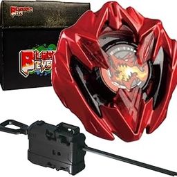 BLADEKING BEYS Launcher Kit- UX-01 red Dran Buster' 1-60A + Winder Launcher + Toy Storage Box-image-37