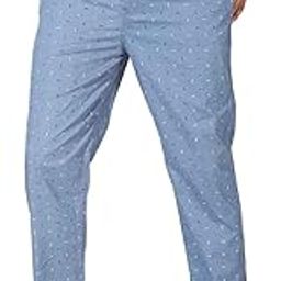 Regular Fit Cotton Blend Pyjama Dual Pockets & 1 Back pocket Soft Comfortable Pyjama/Lower/Track Pant For Men, Boys & Girls (Blue)-picture-50