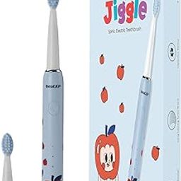 beatXP Jiggle Sonic Electric Toothbrush for Kids with 2 Brush Heads & 3 Cleaning Modes | Rechargeable Electric Toothbrush | 20500 strokes/min with Long Battery Life (Snoozy Blue)-image-14