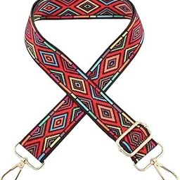 TYPIFY® Printed Adjustable Shoulder Sling Bag Strap, Wide Crossbody Bags Replacement Broad Straps with Golden Metal Hooks, Fashion Handbag Accessories, Strap Sling Bags-picture-19