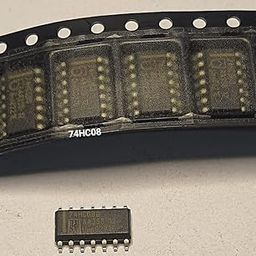 74HC08 Quad 2-Input and Gate Logic IC, SMD Package, Pack of 5-image-3
