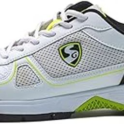 SG Unisex-Adult Shoe Scorer 6 0 White/Black/Lime No 9, 9 UK-picture-31