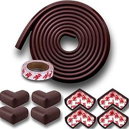 KidDough Nitrile Foam Baby Proofing Edge & Corner Protector For Kids - 5 Meters Edge Protector + 8 Corner Guards, Protector For Baby, Corner Protector For Sharp Edges, Baby Safety Products-picture-20