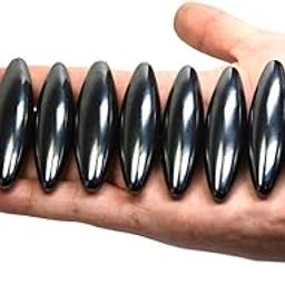 Large Fidget Toy Science Kits Magnets Hematite Stone Rattlesnake Eggs for Stress Relief, Large Magnetism Science Educational Toy with Magnets for Adults Unisex (10 PCS)-image-60