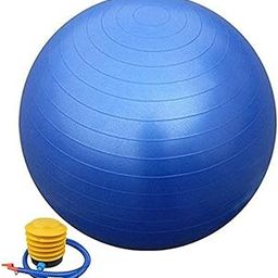 POPLEY Workout Exercise Ball for Fitness Yoga Balance Stability or Birthing Great as Yoga Ball Chair for Office or Exercise Gym Equipment for Home Premium Non-Slip Design (75CM,Multicolor)-image-36