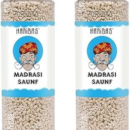 HARIBAS Madrasi Mukhwas (White Madrasi Saunf) In Tin Can| Pure And Premium Mukhwas Mouth Freshener | Thandai Mint Saunf | Good For Bad Breath Good (White Madrasi Saunf) 200 Gm X 2-image-20