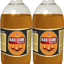 WQT - Black Sesame (Kala Til) Pooja Oil 1000 ML (Pack of 2) for Diya and Religious Ceremonies Special for Poojan and Akhand Jyot, Havan Pooja-image-11