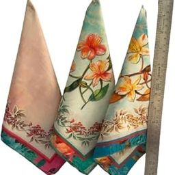 GOLDEN TWILIGHT 3 PCS PREMIUM PRINTED LARGE HANKIES-image-7