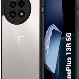TheGiftKart Hybrid Shockproof Back Cover Case for OnePlus 13R 5G | Hard Back Cover Case for OnePlus 13R 5G (PC & TPU, Transparent Clear Back)-30