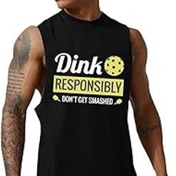 Tank Tops Sleeveless T-Shirt for Men Dry Fit Vest Gym Wear Graphic Printed Stylish Round Neck Running Sando for Sports Workout Fitness & Casual or Beach Wear-image-88
