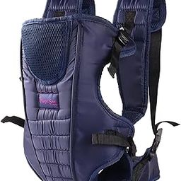 Magic Seat New Born Baby Carrier Bag with 4 Comfortable Carrying Positions for 4 to 18 Months|Max Weight 15Kg|Padded Neck & Shoulder Support Lightweight (Navy Blue)-image-66