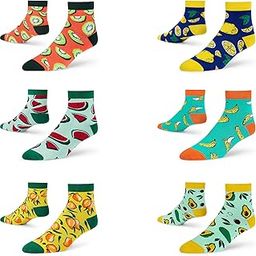 Men's and Women's Combed Cotton Ankle Length Socks (Pack of 6) (Multicolour, Free Size)-image-8