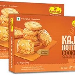 Haldiram's Nagpur Kaju Butter Cookies (Pack of 2-250 gm Each)-image-28