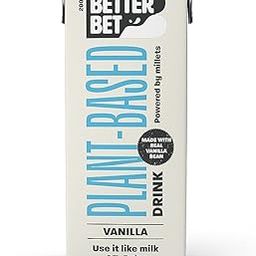 Better Bet Vanilla Vegan Millet Beverage 1.6L (8 X 200 ML) | Plant Based | Lactose Free | No Added Preservatives | No Cholesterol | No Trans Fat-23